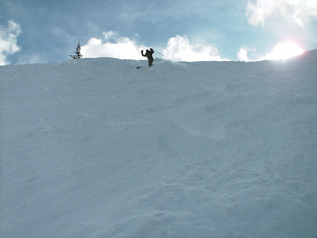 Jessica on the slopes