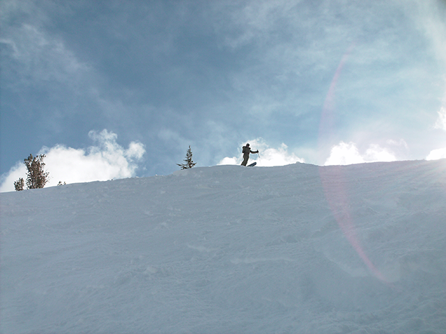 Jessica on the slopes